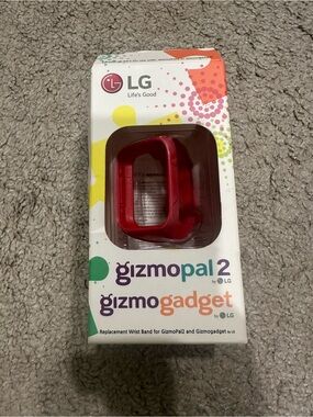 LG Red Replacement Wrist Band for GizmoPal2 and GizmoGadget